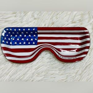 Vintage American Flag “sunglasses” dish